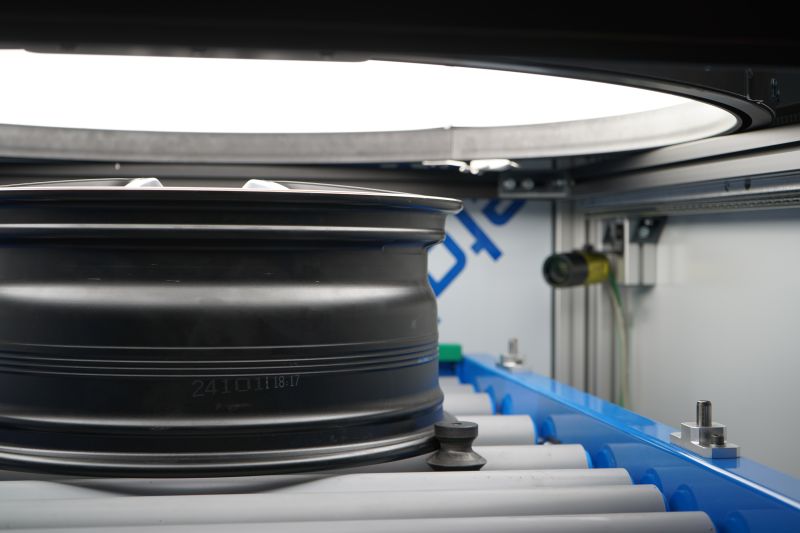 Wheel surface inspection